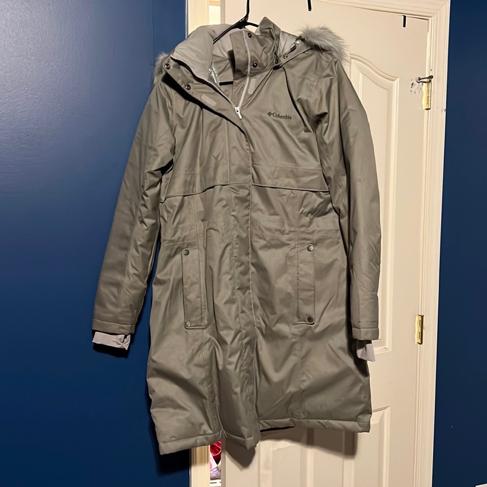Grey Columbia Down Parka